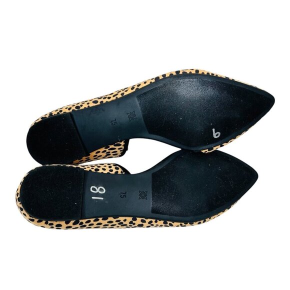BCBGeneration Leopard D’Orsay Flat Size 7.5 Work Casual - Picture 5 of 7